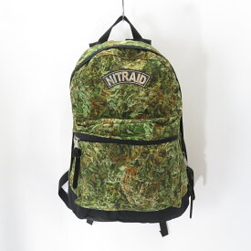 NITRAID 12ss DOPE FOREST BACKPACK ナイトレイド フォレスト 総柄 バックパック 大名店【中古】