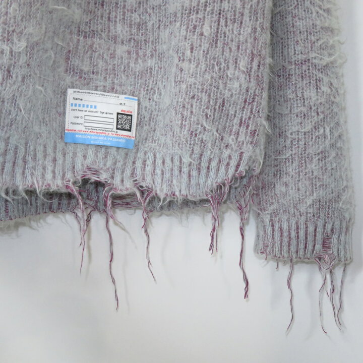 楽天市場】MAISON MIHARA YASUHIRO 23aw Mohair Pullover Knit Size-44 