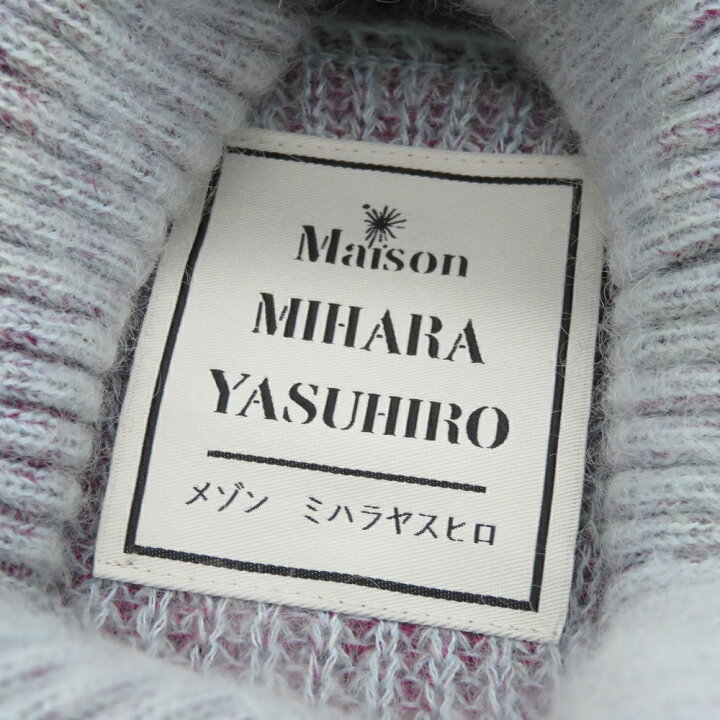 楽天市場】MAISON MIHARA YASUHIRO 23aw Mohair Pullover Knit Size-44 