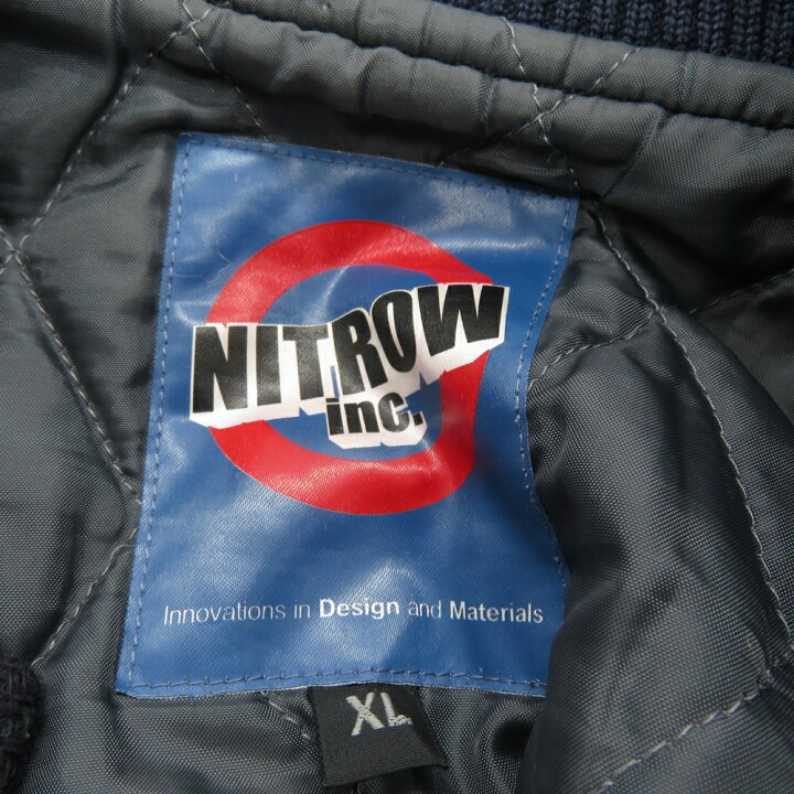 楽天市場】NITROW 1st STADIUM JUMPER SIZE XL ナイトロウ スタジアム 