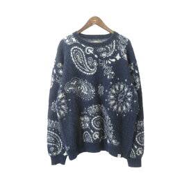 BEDWIN PAIZLEY PATTERN SWEATER CLARK Size-3 ベドウィン ペイズリー セーター ニット 大名店【中古】