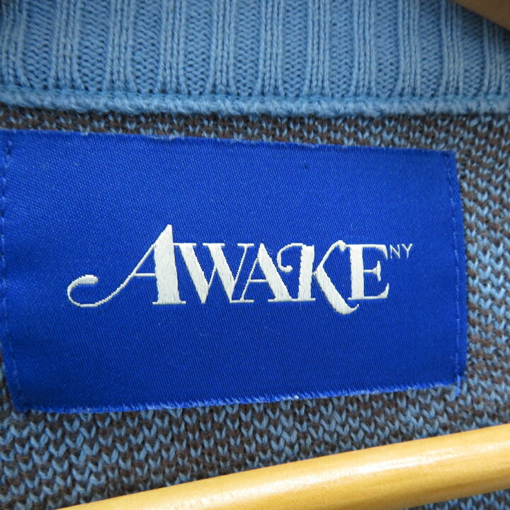 楽天市場】AWAKE NY 20aw PAISLEY PEARL BUTTON CARDIGAN Size-XL  