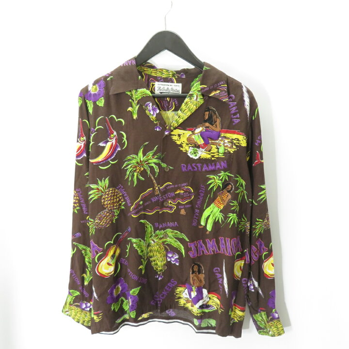 楽天市場】WACKO MARIA JAMAICA L/S HAWAIAN SHIRT SIZE S ワコマリア  