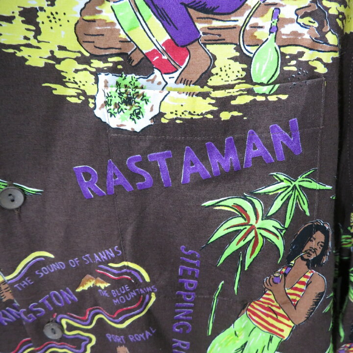 楽天市場】WACKO MARIA JAMAICA L/S HAWAIAN SHIRT SIZE S ワコマリア 