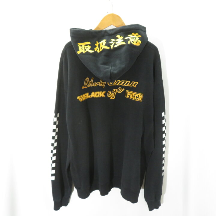 楽天市場】BLACK EYE PATCH x Liberty Walk LBK HOODIE Size-XL  