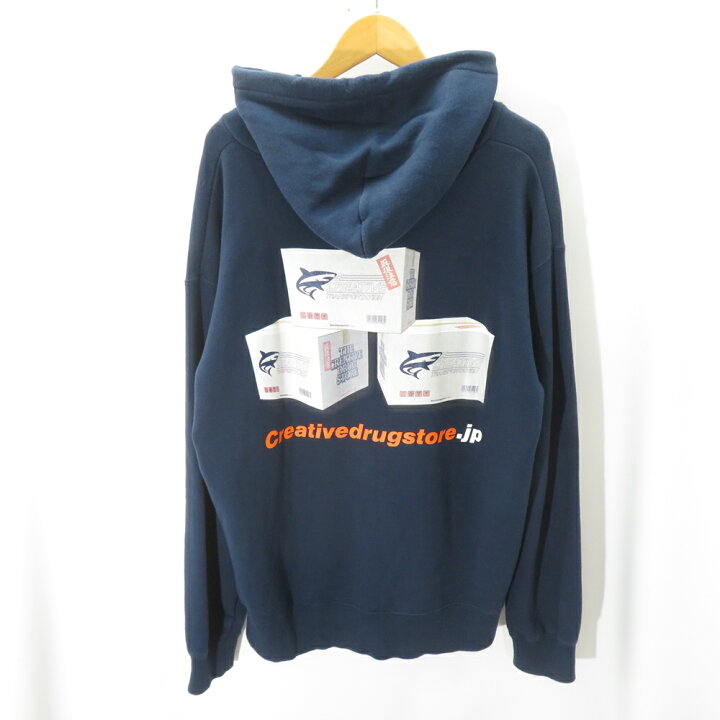 楽天市場】BLACK EYE PATCH CREATIVE DRUG STORE HOODIE Size-XL  