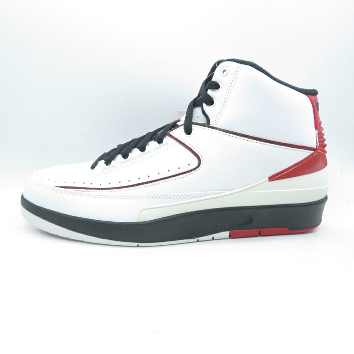 楽天市場】NIKE AIR JORDAN 2 RETRO QF WHITE/BLACK-VARSITY RED 29.0 