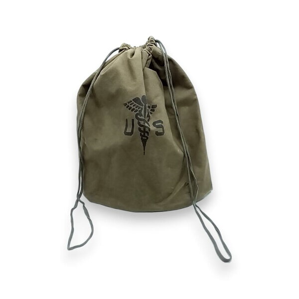 US ARMY PERSONAL EFFECTS BAG OLIVE ユーエスアーミー アメリカ軍 パーソナルエフェクトバッグ 巾着袋 大名店【中古】