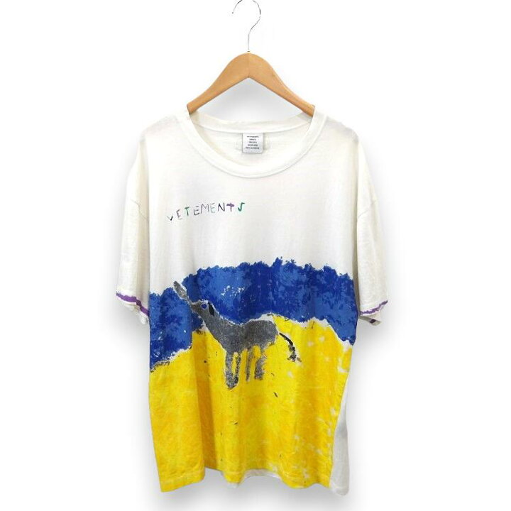 VETEMENTS 18aw Elinor くね The Elepant Tee 