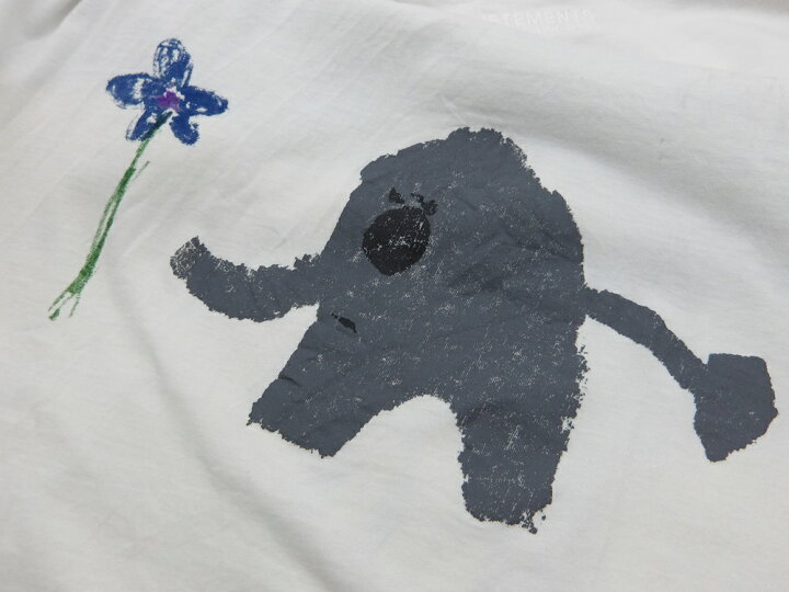 楽天市場】VETEMENTS 18aw Elinor The Elepant Tee Size-M UAH19TR307  