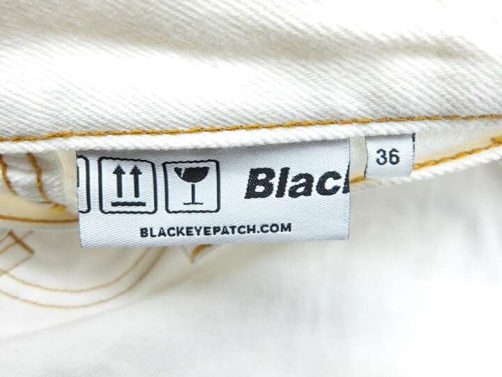 楽天市場】BLACK EYE PATCH KAMON JEANS Size-36 ブラックアイパッチ 