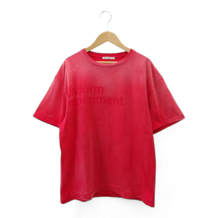 楽天市場】UNIFORM EXPERIMENT 24ss FADE TEE RED Size-2 UE-242045  