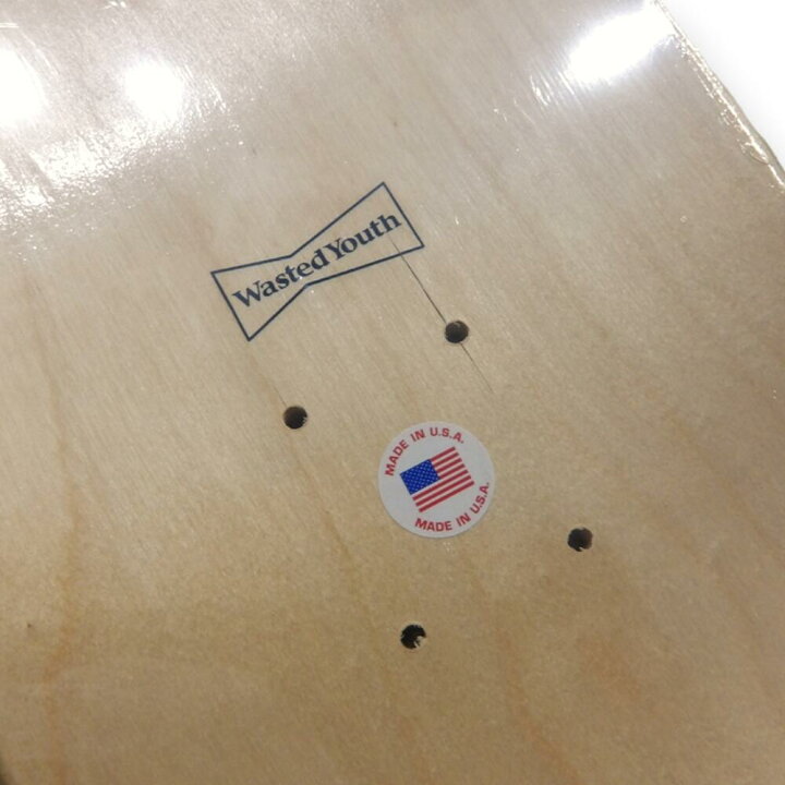 楽天市場】WASTED YOUTH SKATEBOARD DECK VERDY ウェイステッドユース  