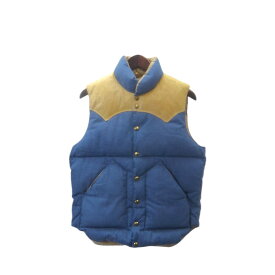 ROCKY MOUNTAIN WAREHOUSE別注 NYLON CHRISTY VEST BLUE サイズ36 ロッキー マウンテン ウェアハウス別注 ナイロン クリスティ ベスト ブルー ダウンベスト 大名店【中古】
