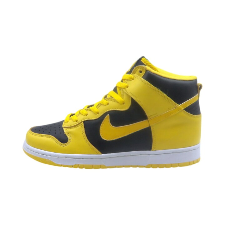 楽天市場】NIKE 1999 DUNK HIGH LE IOWA YELLOW/BLACK サイズ27.0cm 