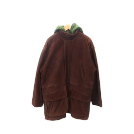 COACH 90s OLD NUBUK LEATHER FLIGHT JACKET サイズM コーチ ナインティーズ オールド ヌバック レザー フライト ジャケット 大名店【中古】
