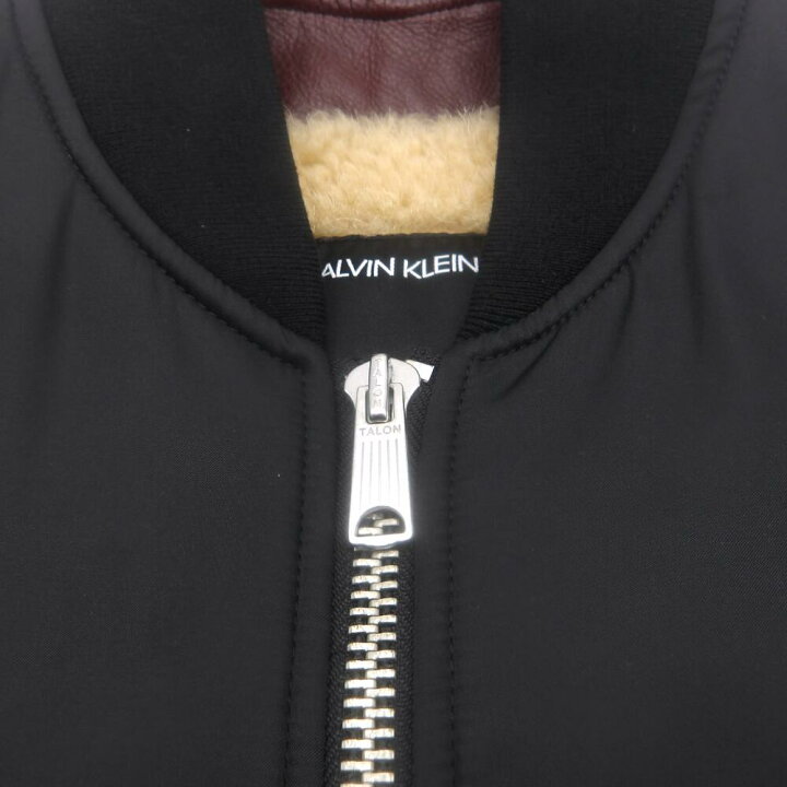 楽天市場】CALVIN KLEIN BOMBER JACKET BLACK サイズ36 205W39NYC RAF 
