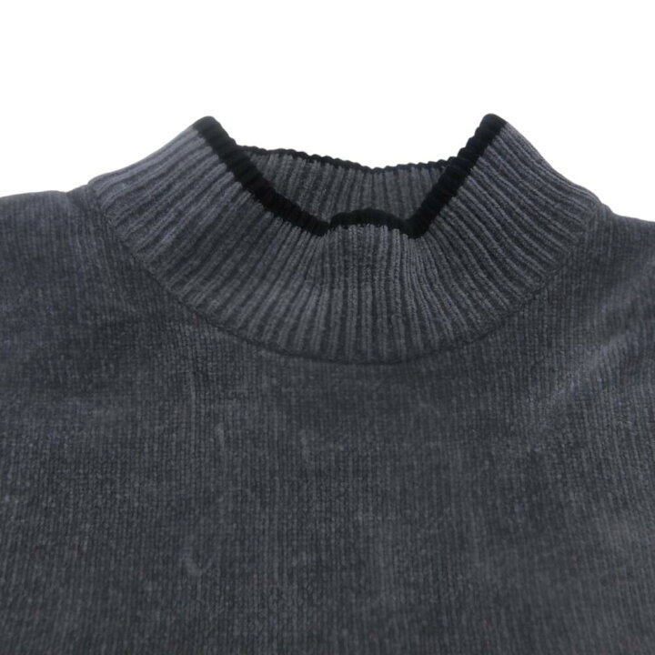 楽天市場】JOHNNY BLAZE MOCKNECK SWEATER GREY/BLACK/WHITE サイズXL 