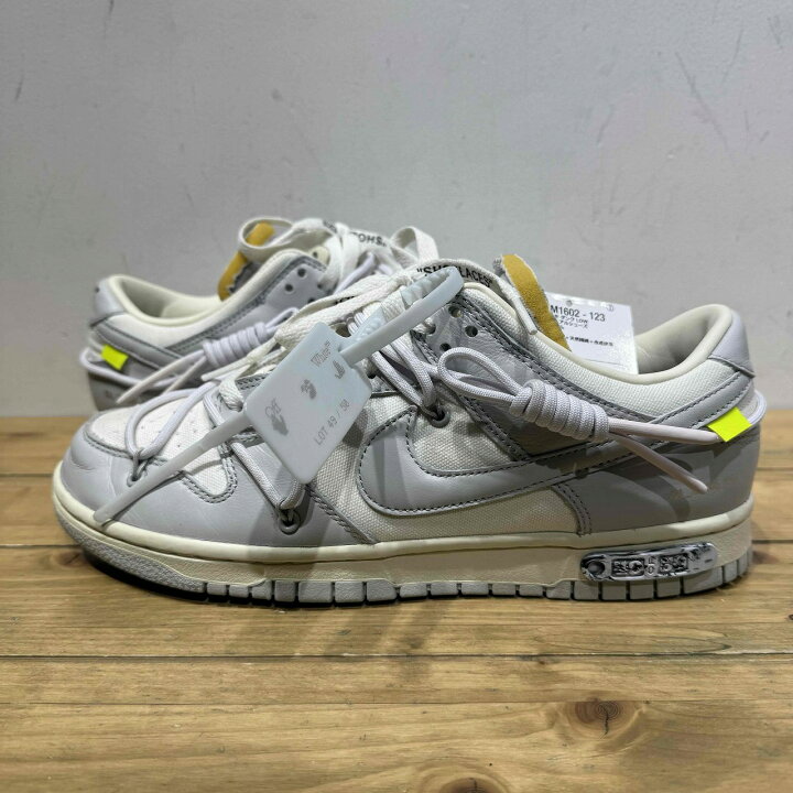 楽天市場】OFF-WHITE NIKE DUNK LOW 1 OF 50 