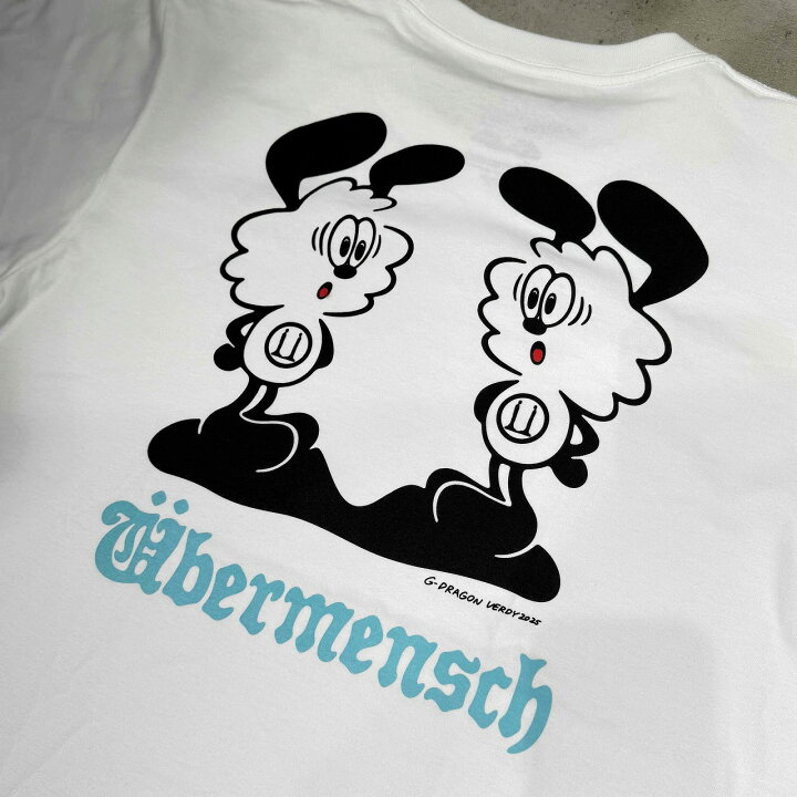 楽天市場】VERDY x G-DRAGON UBERMENSCH FAM VICK T-SHIRT Size-L 