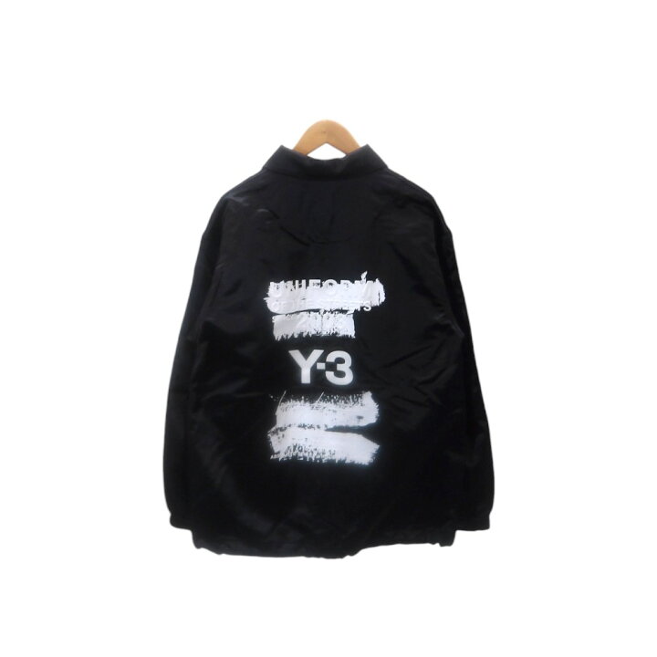 楽天市場】Y-3 25ss U GFX COACH JKT BLACK サイズXS JN4883  