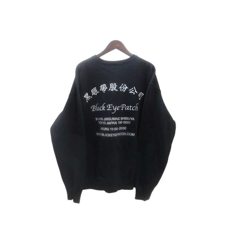 楽天市場】BLACK EYE PATCH 23aw CHINATOWN STORE CRENECK BLACK 