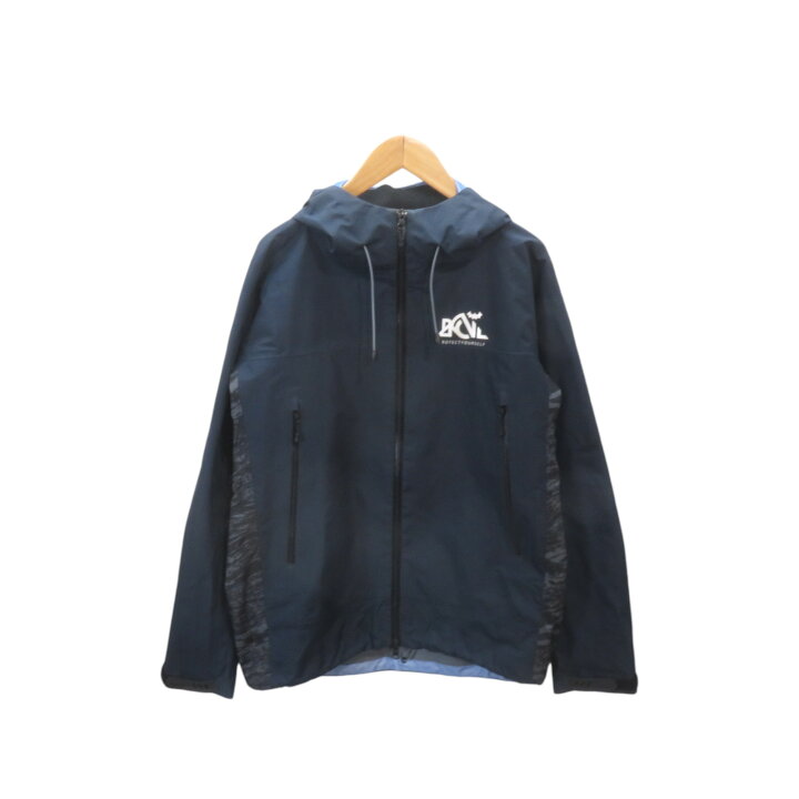 楽天市場】BACK CHANNEL NYLON 3LAYER MOUTAIN PARKA NAVY サイズL 
