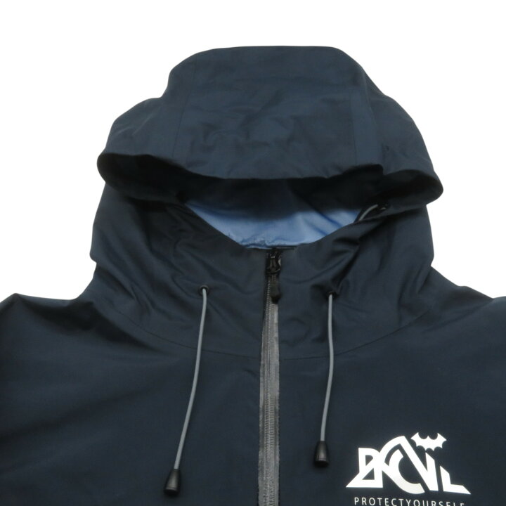 楽天市場】BACK CHANNEL NYLON 3LAYER MOUTAIN PARKA NAVY サイズL 