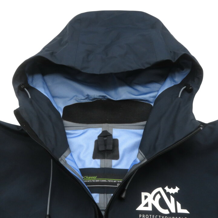 楽天市場】BACK CHANNEL NYLON 3LAYER MOUTAIN PARKA NAVY サイズL 