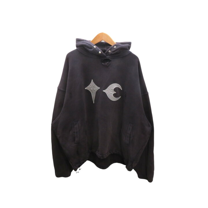 楽天市場】THUG CLUB 22AW ROCK HOODED SWEAT SHIRT CHARCOAL サイズ1 