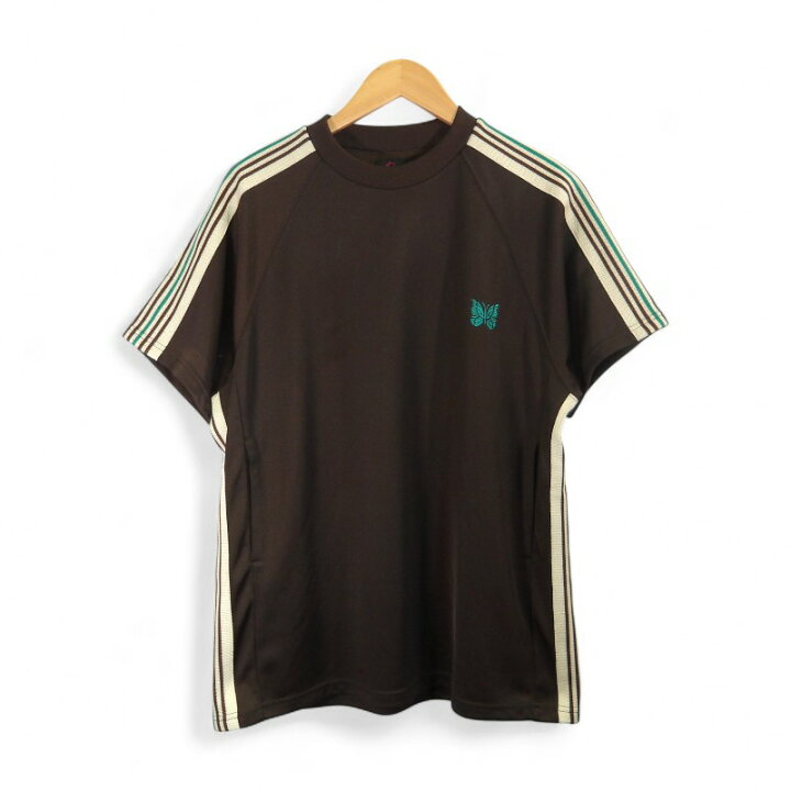 楽天市場】NEEDLES×BEAMS BOY TRACK CREWNECK TOP BROWN サイズXS