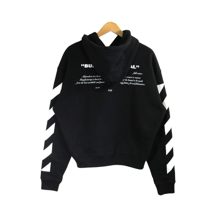 楽天市場】OFF-WHITE 18aw DIAG BERNINI OVER HOODIE BLACK MADE IN 