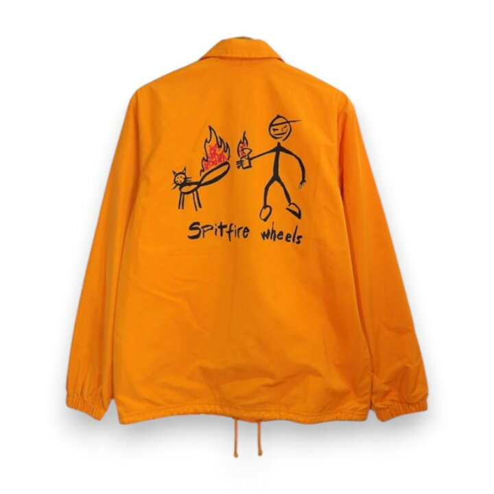 楽天市場】SUPREME 18ss Spitfire Coaches Jacket Orange サイズS