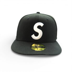 SUPREME 23aw JESUS PIECE S LOGO NEW ERA BLACK サイズ7 1/4(57.5cm) シュプリーム ジーザス ピース Sロゴ ニューエラ キャップ 帽子 大名店【中古】