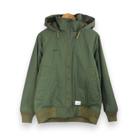 WTAPS 19aw INCOM JACKET NYLON TUSSAH OLIVE サイズ1 192BRDT-JKM02 ダブルタップス アイコム ジャケット ナイロンタッサー 大名店【中古】