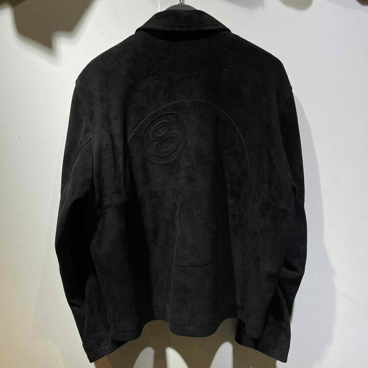 楽天市場】STUSSY 22aw 8 BALL SUEDE BING JACKET Mサイズ 