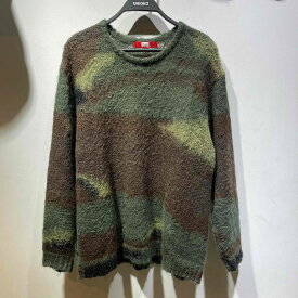 Supreme 21aw COMEE des GARCONS JUNYA WATANABE MAN BRUSHED CAMO KNIT SWEATER Lサイズ シュプリーム コムデギャルソン ジュンヤワタナベマン ニット セーター 心斎橋店【中古】