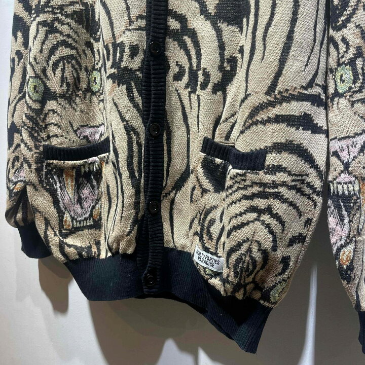 楽天市場】WACKO MARIA TIM LEHI KNIT JACQUARD CARDIGAN Mサイズ 