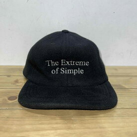 ENNOY FLEECE CAP "The Extreme of Simple" エンノイ フリース キャップ ブラック 心斎橋店【中古】
