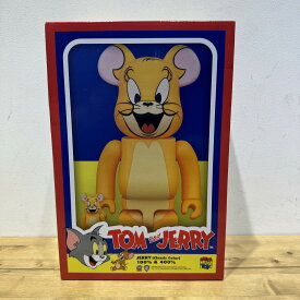 MEDICOM TOY BE@RBRICK TOM AND JERRY JERRY (Classic Color) 100%&400% メディコムトイ ベアブリック トムアンドジェリー クラシックカラー 心斎橋店【中古】