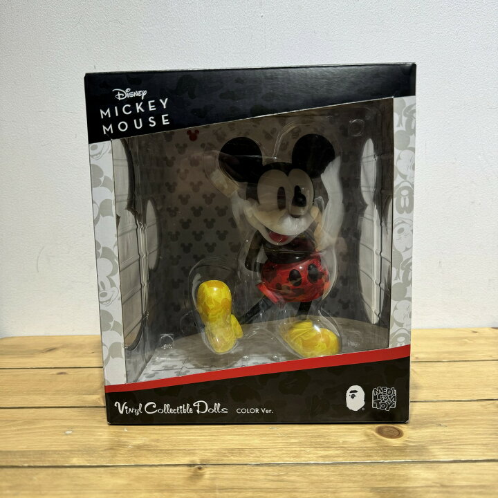 楽天市場】MEDICOM TOY VCD BAPR(R) MICKEY MOUSE MONOTONE メディコム 