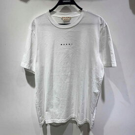 MARNI LOGO COOTTON T-SHIRT SIZE-52 HUMU0223P1 マルニ ロゴ コットン 19000Tシャツ 心斎橋店【中古】