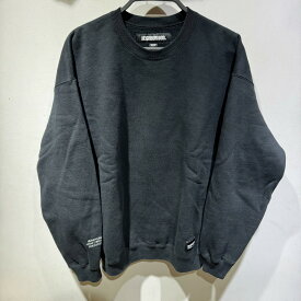 NEIGHBORHOOD 23aw PLAIN SWEATSHIRT LS 232FPNH-CSM01 Mサイズ BLACK ネイバーフッド 23aw プレーン　スウェットシャツ　パーカー 心斎橋店【中古】