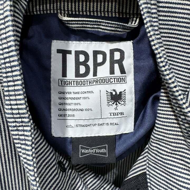 楽天市場】WASTED YOUTH x TIGHTBOOTH PRODUCTION T-65 HICKORY JACKET 