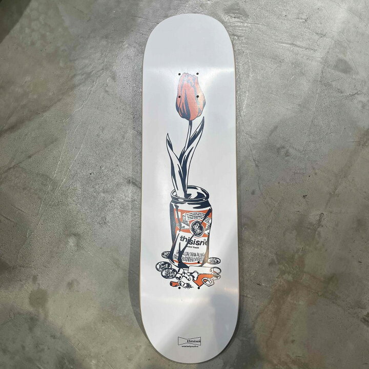 楽天市場】WASTED YOUTH x THISISNEVERTHAT SKATEBORD DECK ウェイ 
