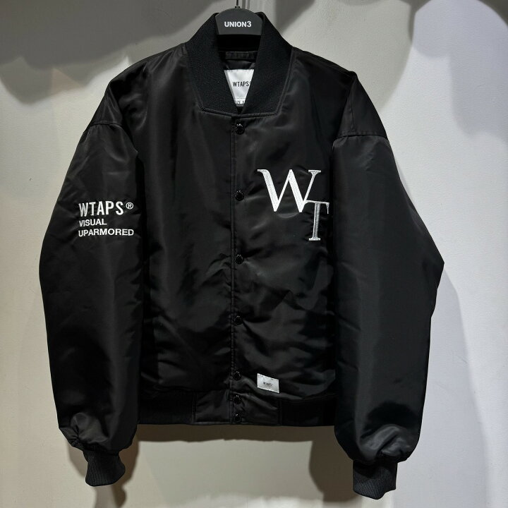 楽天市場】WTAPS 23aw TEAM JACKET NYLON LEAGUE SIZE-1 232TQDT-JKM05  