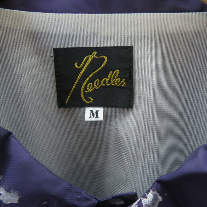 楽天市場】NEEDLES 20ss COACH JACKET PURPLE POLY TAFFETA REFLECTIVE 