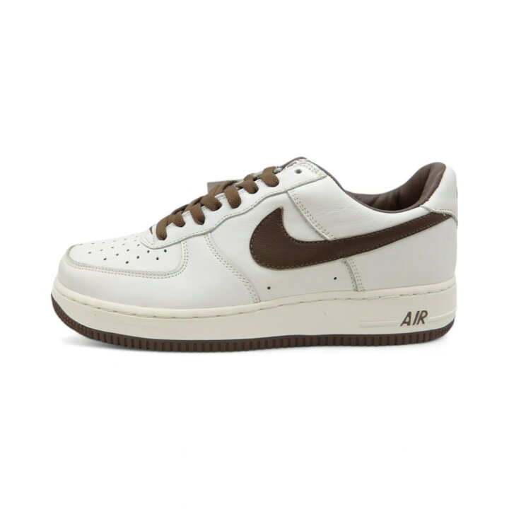 楽天市場】NIKE 2004 WMNS AIR FORCE1 PREMIUM WHITE/BRONW サイズ27.0 