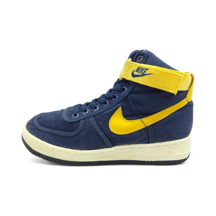 楽天市場】NIKE 1994 AIR FORCE1 HIGH CANVAS SC NAVY/YELLOW サイズ  