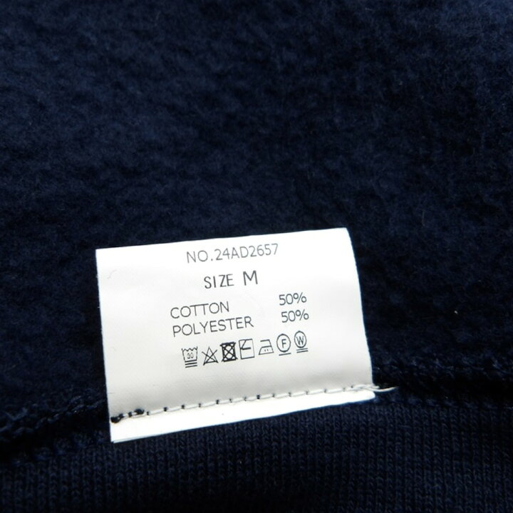 楽天市場】DELUXE 24aw THE MET CREW NAVY サイズM 24AD2657  
